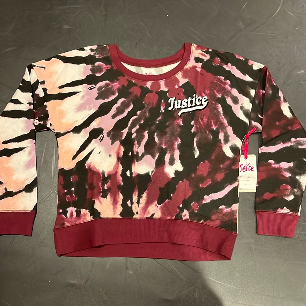 Justice girls sweatshirt Size L (12/14)
